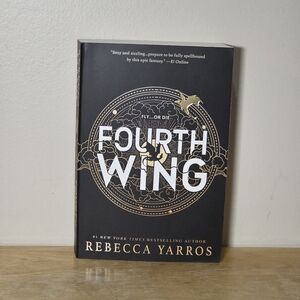 *2 for $30* Fourth Wing by Rebecca Yarros - Paperback Fantasy Book
